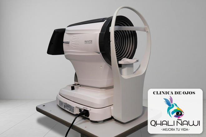 Biometría óptica Huvitz cálculo lente intraocular