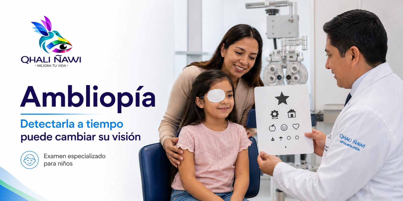 Tratamiento ambliopía niños