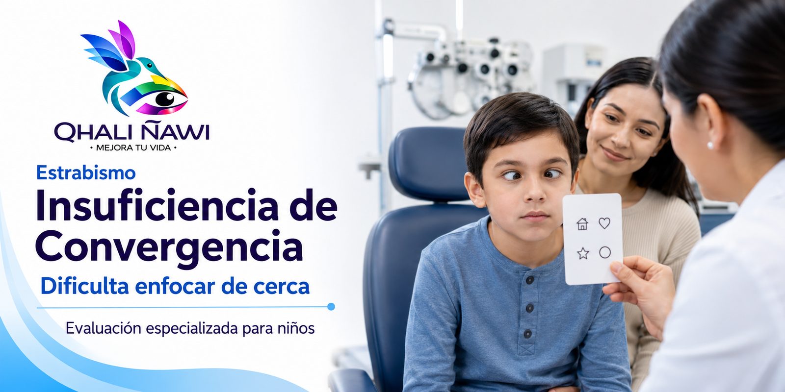 Insuficiencia de convergencia cefalea lectura